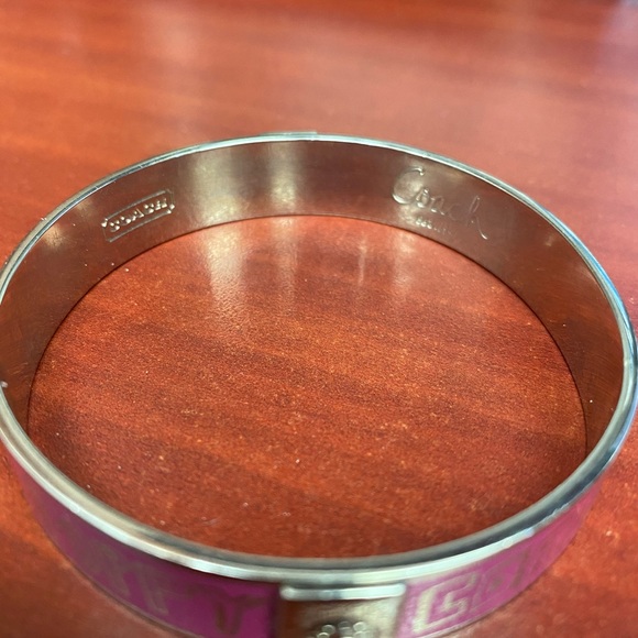 Pink Coach bracelet. - Picture 2 of 2